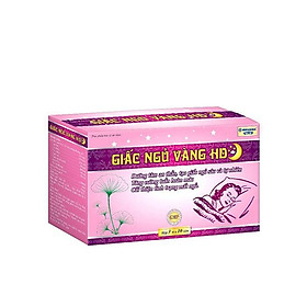 Mua GIẤC NGỦ VÀNG HD ( hồng)Hộp 30 VIÊN - Rostex- Tủ Thuốc Bảo Châu