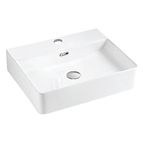 Mua Chậu lavabo rửa mặt đặt trên bàn BSA-5065 sản phẩm chỉ gồm phần sứ (vòi gắn trên thành lavabo)