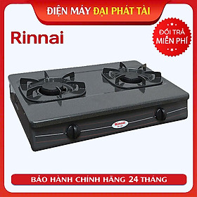 Bếp Gas Dương Đôi Rinnai RV-360 GMN – Đen- Hãng chính hãng