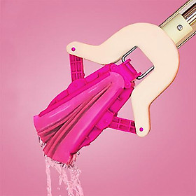 Cây Lau Nhà Bằng Mút Magical Cleaning (Bản Giới Hạn) - Hồng