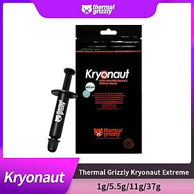 Keo tản nhiệt Thermal Grizzly Kryonaut Extreme KE 1g/5.5g/11g/37g Extreme KE cho Tản nhiệt CPU/GPU Tản nhiệt hỗn hợp dung tích lớn