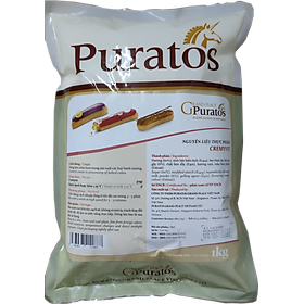 Bột nhân kem su Cremyvit cao cấp 1kg -Puratos Grand-Place-4116100. Có thể làm nhân kem su, nhân bánh, láng bánh, thay thế bột sữa trong công thức bánh mì…Tiết kiệm thời gian, chỉ cần pha với nước, sữa tươi lạnh là dùng ngay.