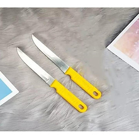 Mua COMBO 2 Dao Bếp Inox Cán Vàng Cao Cấp Kiểu Dáng Đẹp Mắt  Tinh Tế  Lưỡi Dao Gia Công Kỹ