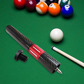 Billiards Pool Cue Extension with End Cap Billiards Accessories Billiard Connect Shaft Snooker Cue Cue End Extended for Lovers Billiard Cues