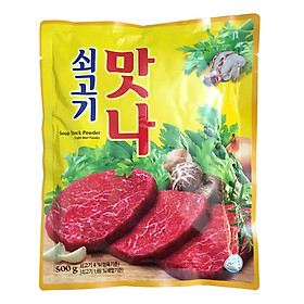 Gói 500g Hạt Nêm Gia Vị Thịt Bò Daesang Hàn Quốc ( Matna Bò)