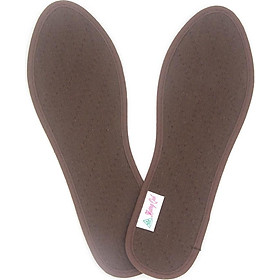 Lót giày quế vải cotton CI-04 hút ẩm, khử mùi hôi chân, cải thiện sức khỏe
