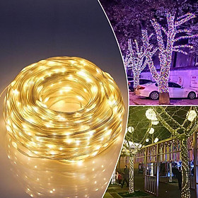 Mua Đèn led đom đóm hạt gạo 10M 50M siêu chống nước trang trí cây Tết Noel  ngoài trời