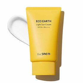 Kem chống nắng The Saem Eco Earth Power Light Sun Cream SPF 50+ PA+++ (50ml)