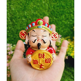 09 mẫu tượng Thần Tài chibi 7cm may mắn tài lộc