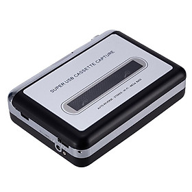 Tape to PC USB Cassette-to-MP3 Converter Capture Stereo Audio Music Player