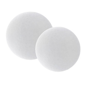 2 Pieces Modelling Polystyrene Styrofoam Foam Ball White Craft Balls for DIY Christmas Party Decoration Supplies Gifts150 &amp; 200 mm
