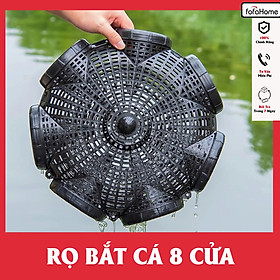Mua Lồng Bẫy Tôm Cua Cá 8 Lỗ Bằng Nhựa Nâng Cấp - Lồng Bát Quái 8 Hom - Rọ Lươn 8 Cửa Bẫy Lươn Trạch Hiệu Quả