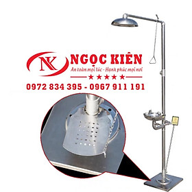 Mua Bồn rửa mắt khẩn cấp kết hợp vòi tắm khẩn cấp