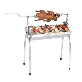Mua Bếp nướng than hoa 2 chế độ nướng GS1023  Cỡ Trung  Tặng kẹp gắp INOX đa năng