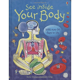 Hình ảnh Sách tương tác tiếng Anh - Usborne See Inside Your Body