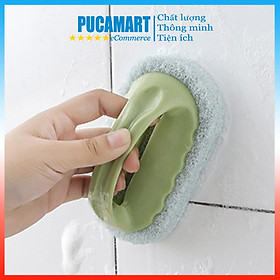 Mua Bàn Chải Chà Nhà Bếp  Phòng Tắm Bọt Biển Có Tay Cầm Tiện Lợi - PucaMart