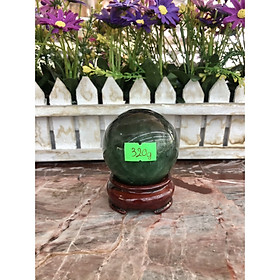 Mua Quả cầu phong thủy đá thạch anh xanh - Đường kính 4 9cm  5 1cm  5 4cm  5 5cm  5 6cm  5 8cm  5 9cm  6 2cm và 6 3 cm
