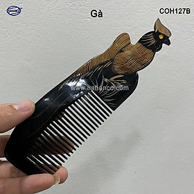 Lược sừng trâu 12 con giáp (Size: L-18cm) ️Quà tặng ý nghĩa cho bạn bè, người thân