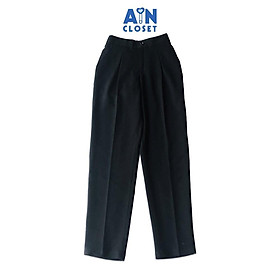 Quần baggy đen cho mẹ cotton Âu - AICDMEWN5RIB - AIN Closet