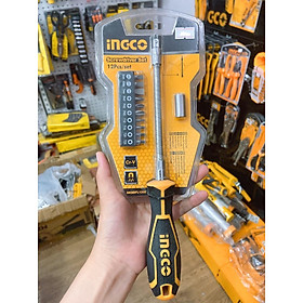 Mua BỘ TUỐC NƠ VÍT ĐA NĂNG 12 CHI TIẾT INGCO AKSDFL1208 - HÀNG CHÍNH HÃNG