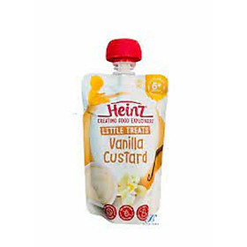 Váng sữa Heinz Vanilla Custard cho bé từ 6 tháng - Túi 120g