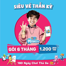 SIÊU VÉ THẦN KỲ VUI CHƠI KHÔNG GIỚI HẠN - GÓI 6 THÁNG MGK06