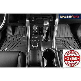 Thảm lót sàn ô tô Lexus GX (2012-đến nay) Chất liệu TPE cao cấp, thiết kế sang trọng, thương hiệu Macsim 3w