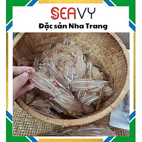 Đặc Sản Nha Trang -️ Khô Cá Cơm Trỏng Rút Xương Tẩm Gia Vị Seavy Gói 500g