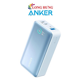 Sạc dự phòng Anker 533 PowerCore 1USB 2Type-C 30W 10000mAh A1256 - Hàng chính hãng