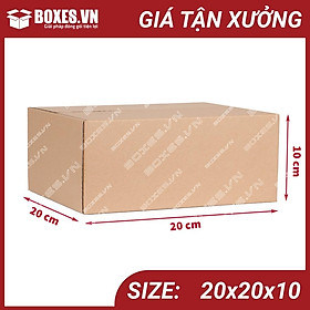 Mua 20x20x10 Combo 50 hộp Carton đóng gói hàng giá tại xưởng