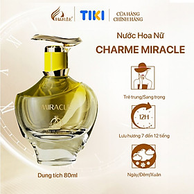 Nước Hoa Nữ Cao Cấp GOOD CHARME MIRACLE 80ml Lưu Hương Lâu Trẻ Trung, Sang Trọng_Nước Hoa Chính Hãng