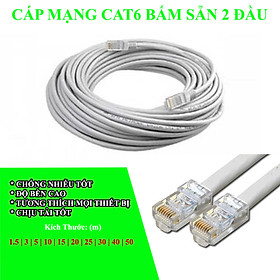 Mua Dây Cáp Mạng Cat6 Bấm Sẵn 2 đầu