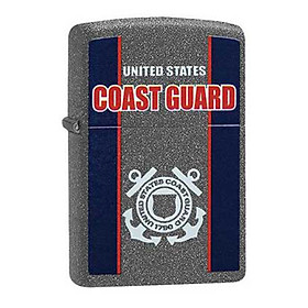 Bật Lửa Zippo 29386 Us Coast Guard - Crest Iron Stone