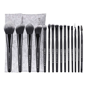 15pcs/Set Professional Makeup Brush Set with Bag Essential Cosmetics Tool