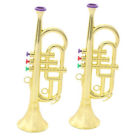 2 Pieces Trumpet Toy for Children Early Musical Learning Education
