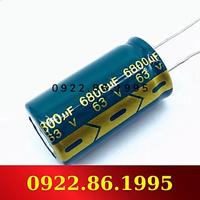 2 Chiếc Tụ Điện Phân 63v6800uf 22*40Mm 63V 6800Uf 22X40 Tụ Điện Phân 63v6800uf hàng mới về