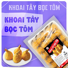Khoai Tây Bộc Tôm Gói 500gr 30C - Thương hiệu Đen Đỏ