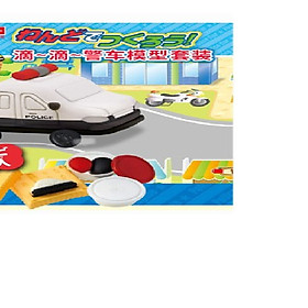 Bộ đồ chơi đất nặn bằng bột gạo Mô hình xe cảnh sát GINCHO
