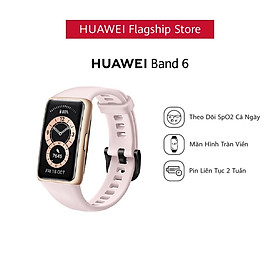 Vòng Đeo Tay Thông Minh HUAWEI Band 6 | Theo Dõi SpO2 Cả Ngày | Màn Hình Tràn Viền | Pin Liên Tục 2 Tuần | Hàng Chính Hãng