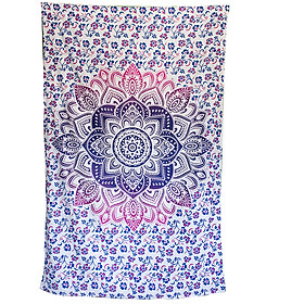Khăn trang trí Mandalain 100% cotton 140cm x 220cm T06