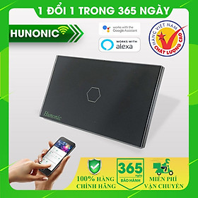 Mua Công tắc cảm ứng  ĐIỀU KHIỂN TỪ XA BẰNG ĐIỆN THOẠI  HUNONIC - 1 nút bấm- hàng chính hãng