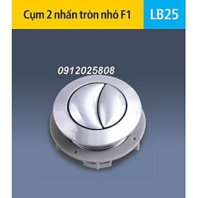 VS1808 - Bộ xả bồn cầu LIỀN KHỐI 2 nhấn - cao 26 cm