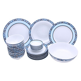 Bộ Bàn Ăn 6 Người Jasmine Minh Long 24139 - Phúc Lộc Thọ (24 Sản Phẩm)