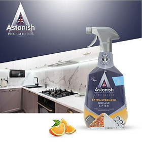 Siêu tẩy dầu mỡ cháy khét bếp Astonish tẩy sạch lưới lọc máy hút mùi