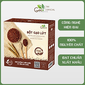 Bột gạo lứt nguyên chất Goce - 180g (18 gói x 10g)