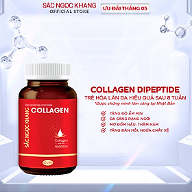 Viên uống Collagen Sắc Ngọc Khang thế hệ mớI Hộp 60 viên giúp sáng da, giảm nếp nhăn - đốm nâu, nuôi dưỡng và làm đẹp da , tóc, móng
