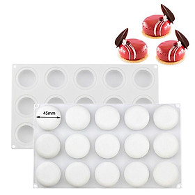 Mua Khuôn silicon 15 ô bán cầu