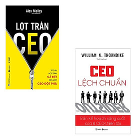 [Download sách] Combo sách sự thật về CEO: Lột Trần CEO - CEO Lệch Chuẩn