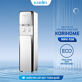 Mua Máy Lọc Nước Karofi Korihome WPK-938 – Lọc Kép X2  8 Lõi Nguyên Khối Cao Cấp  Công Nghệ Hydrogen Alkaline - Hàng Chính Hãng