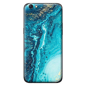 Ốp in cho Oppo A39 NỀN ĐÁ HOA 12 - Hàng chính hãng